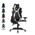 thumbnail image 3 of Posh Living Joi Faux Leather Game Chair White, 3 of 9