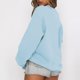 thumbnail image 2 of Gibobby Casual Sudadera para Mujer Sudadera de Forro Polar Suave con Cuello Redondo Sudadera para Mujer(Azul claro,M), 2 of 4