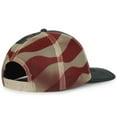 thumbnail image 4 of Outdoor Cap OC771PM Slight Pre-Curved Visor Cap-Ln Heathered Navy/Tan, 4 of 8