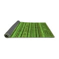 thumbnail image 2 of Ahgly Company Indoor Round Abstract Green Modern Area Rugs, 7' Round, 2 of 4