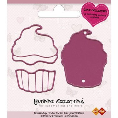 Find It Trading Yvonne Creations Love Die-Cupcake