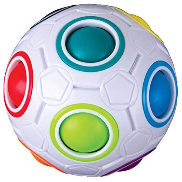 Duncan Color Shift Puzzle Ball - 12 Holes, 11 Multicolor Balls, Problem Solving Fidget Ball