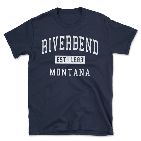 Riverbend Montana Classic Established Men's Cotton T-Shirt