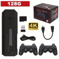 thumbnail image 1 of X2PLUS 3d Retro Video Game Console 2.4g Wireless Controller HD 4.3 System, TV Two-player Battle, Pps/psPSP/PS1/N64/NDS/NES/MAIN/FC/SFC Adult Children's Game Console, Game Console Gift, 1 of 4