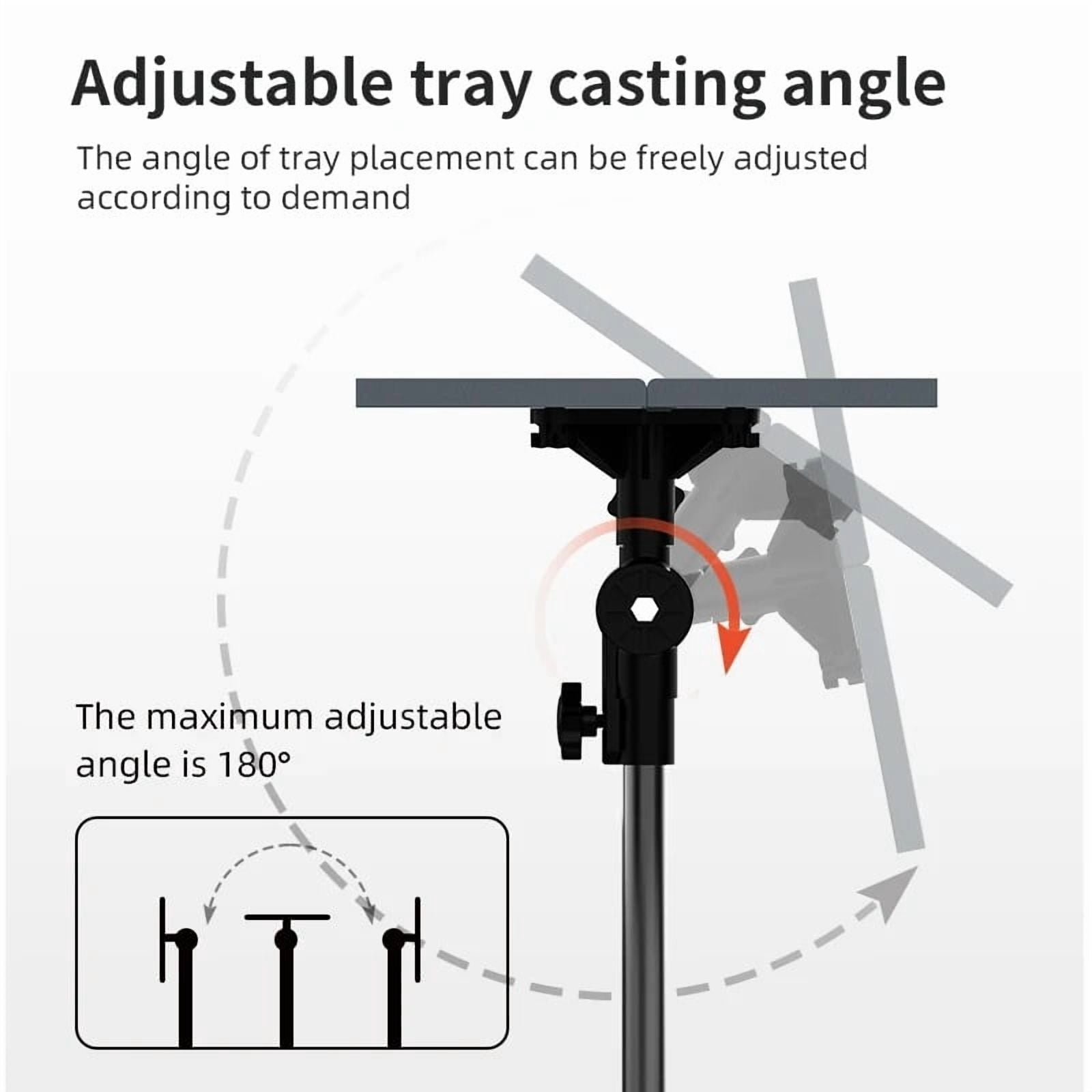 HVKDIEB Projector Laptop Stand Tripod,Adjustable Height from 23 to 63 inches(58-160CM)