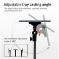 thumbnail image 4 of HVKDIEB Projector Laptop Stand Tripod,Adjustable Height from 23 to 63 inches(58-160CM), 4 of 7