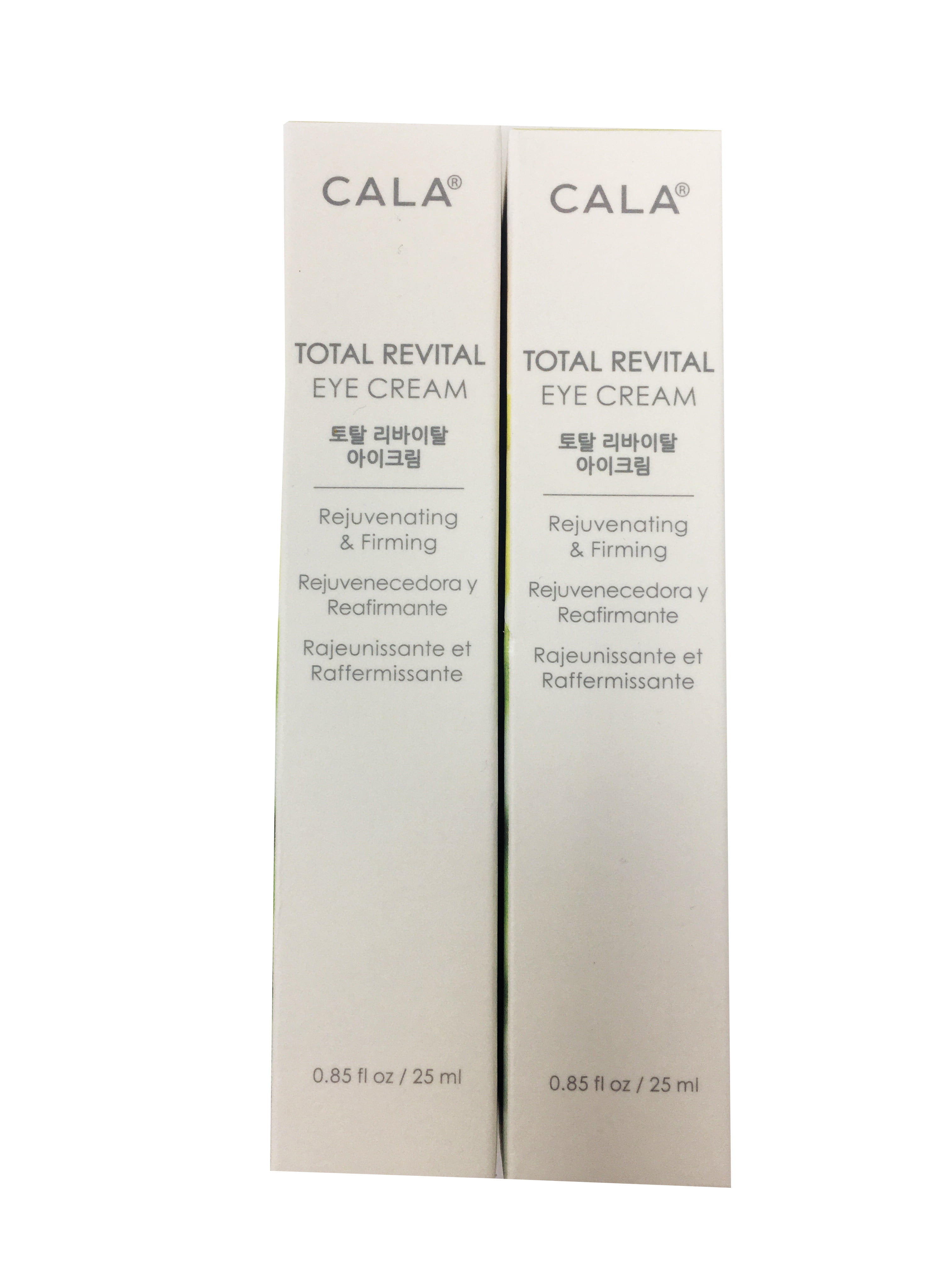 Cala Total Revital Eye Cream Rejuvenating&Firming 25ml Pack of 2