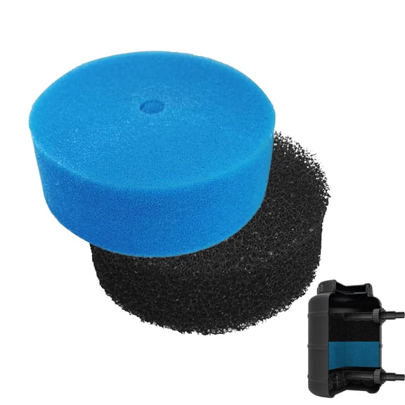 Delapan Coarse and Fine Pads,Sponge Pond Filter Pad Replacement for 871980012549 032264 Qfp900 Qfp1250Uv, 2-Pack