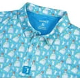 thumbnail image 3 of Bogey Bros Men's 4 Way Stretch Short Sleeve Golf Polo Shirt, 3 of 5