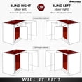 thumbnail image 3 of Rev-A-Shelf Chrome 2-Tier Optimizer-15" Blind Corner Cabinet Openings,5PSP-15-CR, 3 of 12