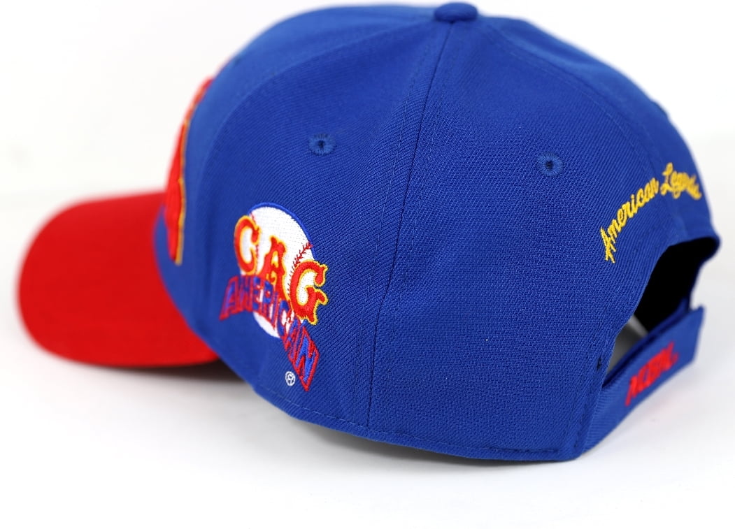 Big Boy Detroit Stars Legacy S45 Mens Baseball Cap Royal Blue / Adjustable Size