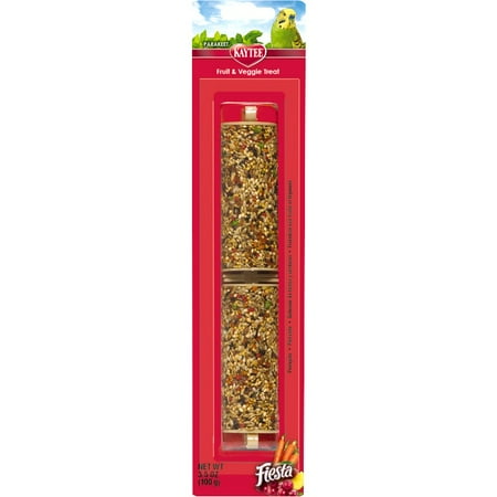 Fruit Veggie Treat - Fiesta Fruit and Veggie Treat Stick for Parakeets