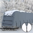 thumbnail image 5 of Windproof Camper Cover with Extra-Thick 6 Layers Anti-Uv Top Panel, Breathable, Water-Proof, Rip-Stop with 2Pcs Extra Straps & 4 Tire Covers, 5 of 8