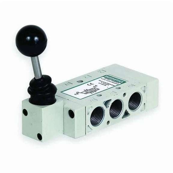 Aventics Manual Air Control Valve,Lever,Aluminum L23LA452O000000