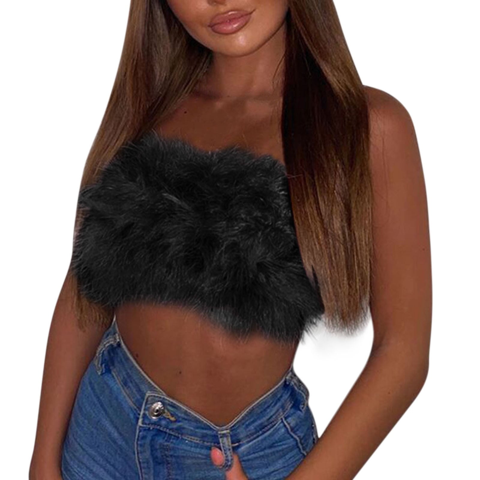 KmaiSchai Sports Tops For Women Women Crop Tops Trim Sleeveless Vest Top Party Club Streewear Ripped Top Women Running Tops For Women Shirt Women Dressy Bra Camisole Beach Tops For Women