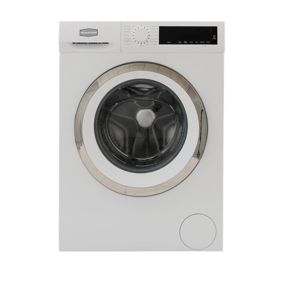Marathon Deluxe 24" White Front Load Washing Machine