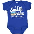 thumbnail image 3 of Inktastic Let Me Smash Cake Its My Birthday Boys Baby Bodysuit, 3 of 5