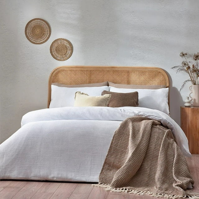 Yard Ensemble de Housse de Couette Gaufrée en Coton Épais