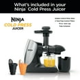 Ninja Pro Cold Press Juicer, Powerful Fruit & Vegetable Juice Maker
