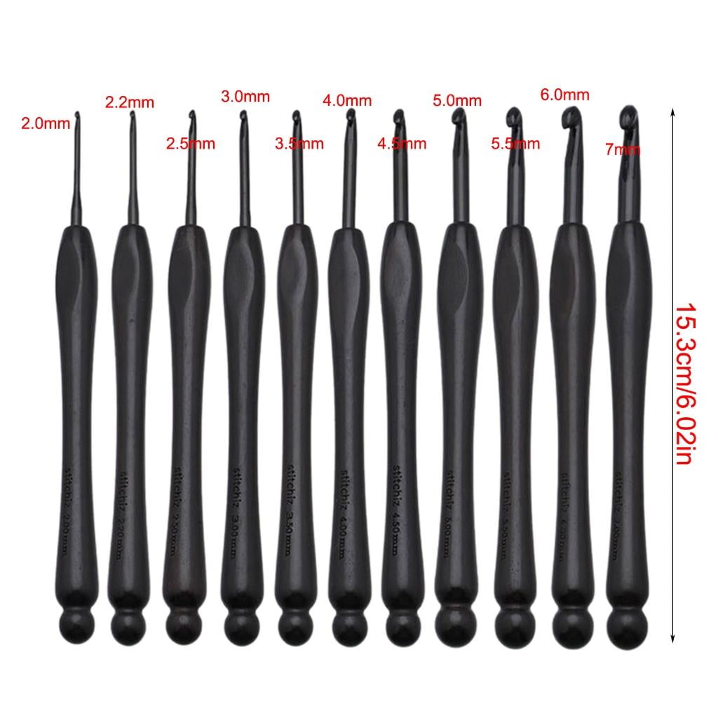 20 Pcs 2.0-7.0mm Crochet Needle Knitting Needle Crochet Hook Crochet Accessories