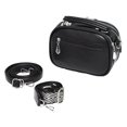 thumbnail image 1 of Women Camera Small Bags Big Capacity PU Leather Daily Commute Bag (Black), 1 of 10