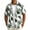 #05, variant on Bxsruta Men's Hawaiian Shirt Short Sleeve Tropical Floral Print Button Down Casual Lightweight Beach Vacation Shirt