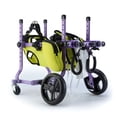 thumbnail image 1 of Chariot pour Pattes Arrière de Chien, Chariot Extensible pour Pattes Arrière d'Animaux Structure à 4 Roues pour Extérieur, 1 of 7