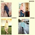 thumbnail image 5 of Look by M Women's Basic Poncho Year Round Cover Special Occasion for Every Day, 5 of 5