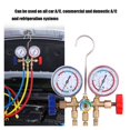 thumbnail image 3 of Refrigerant Manifold Gauge Set Air Conditioning Tool With Hose And Hook For R12 R22 R404A R134A Air Condition Refrigeration Tool ,Easy to Install, 3 of 6