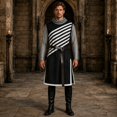 thumbnail image 2 of Bainana Halloween Knight Cosplay Outfits For Adult Men Medieval Theme Stage Performance Clothes For Halloween Party, 2 of 8