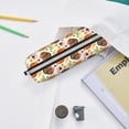 thumbnail image 6 of Sikiie Thanksgiving Turkey Leather Pencil Case, Makeup Pouch, Zipper Pouch for Daily Essentials, Storage Organizer, Cosmetics and Stationary Bag, 6 of 7