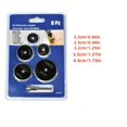 thumbnail image 3 of MesaSe 6pcs High-Speed Steel Mini Saw Blade Set For Wood  Plastic & Metal - Durable Stainless Steel With Mandrel Included, 3 of 7