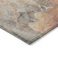 thumbnail image 3 of Addison Rugs Chantille Indoor/Outdoor Transitional Floral Peach Machine Washable Round Rug, 8' x 8', 3 of 7