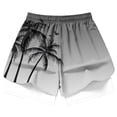 thumbnail image 7 of VBVC Women's Drawstring 2-in-1 Athletic Shorts , High Waisted Running Shorts For Women,Ladies' Double Layer Active Shorts with Pockets,Black,S-2XL, 7 of 7