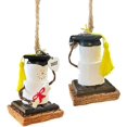 thumbnail image 5 of Elskandi S'mores Marshmallow Graduation Ornament dated 2027, 5 of 7