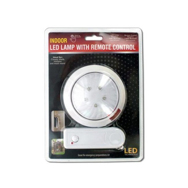 Kole Imports OT686-16 Lampe à LED d'Intérieur avec Télécommande - Pack de 16