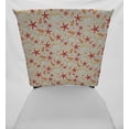 thumbnail image 2 of Beach Seaside Dining Room Chair Back Covers or Seat Covers by Penny's Needful Things (Chair Back Cover Only) (18 W x 20 H CHAIR BACK) (Sandy Seashells), 2 of 3