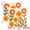 Multicolor Pattern 4, variant on Unique Bargains Square Throw Pillow Covers Pack of 2 Multicolor Pattern 1 18" x 18"
