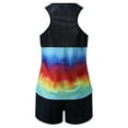 thumbnail image 4 of Aayomet Swimsuits For Women With Shorts Two Piece Bathing Suits Racerback Tank Tops Boys Swimming Shorts Size 14,Multicolor S, 4 of 5