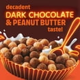 thumbnail image 3 of REESE'S PUFFS Dark Chocolate Cereal, with Real REESE'S Peanut Butter, Family Size, 19.7 oz, 3 of 14