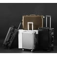 All Aluminum Magnesium Hardshell Carry On Luggage with Lock, Airline