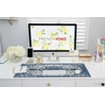 thumbnail image 5 of French Koko Large Mouse Pad Big Desk Mat Cute Oriental Rug Mousepad XL 30"x 15", 5 of 6