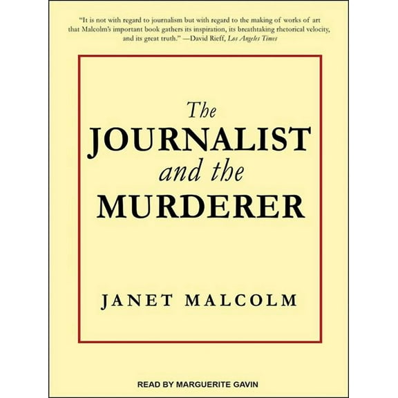 The Journalist and the Murderer (Audiobook)
