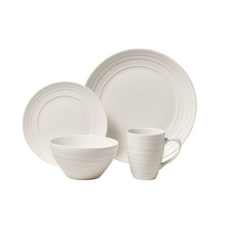 Thomson Pottery Ripple 16 Piece Dinnerware Set, Service for 4 ... Thomson Pottery Ripple 16 Piece Dinnerware Set, Service for 4 ...