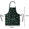 thumbnail image 2 of Pets Animals Dog Grooming Waterproof Apron with 2 Pocket and Adjustable Men Women Chef Neck for Kitchen Garden Décor, 2 of 6