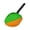 Green Orange, variant on oshhni Dog Tug Ball Lightweight Interactive Play for Chasing Exercise Pets Supplies Red Blue