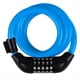 thumbnail image 5 of Candados para Bicicletas, Candados de Combinación de Cinco Dígitos para Bicicletas Eléctricas, Anillos de Alambre para Barras de Bicicletas de Montaña, Antirrobo Azul, 5 of 5