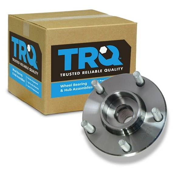 TRQ Front Wheel Hub & Bearing Assembly 5 Lug for 04-05 Mazda3 BHA54025