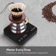 thumbnail image 4 of Báscula de Café Recargable con Temporizador Automático y Alta Precisión 3kg/0.1g para Espresso y Vertido, 4 of 5