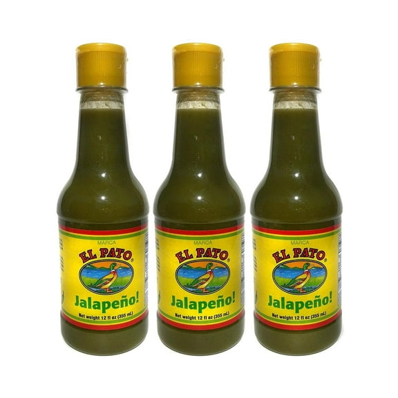 El Pato Sauce Picante Jalapeno Hot Sauce 12 oz (Pack of 20)